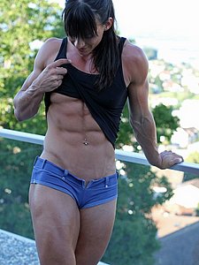 muscle woman