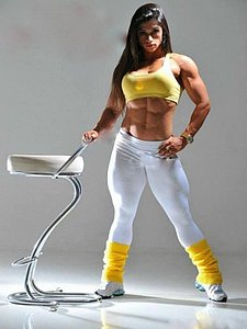 muscle woman