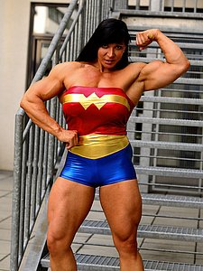 muscle girl