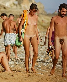 nude beach shots