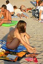 Nude Beach Voyeur