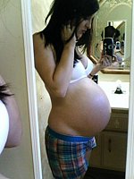 pregnant gf porn