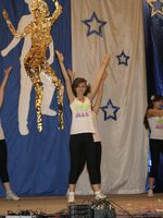 shiny spandex