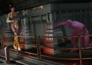3D Monster porn