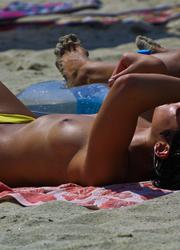 A cutie on open swim suit at the Baker Image 10