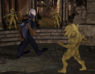 3d evil monsters
