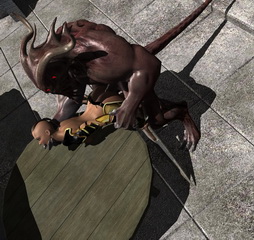 3d evil monsters