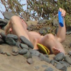 spy on nudists beach