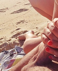 Caught sex on beach