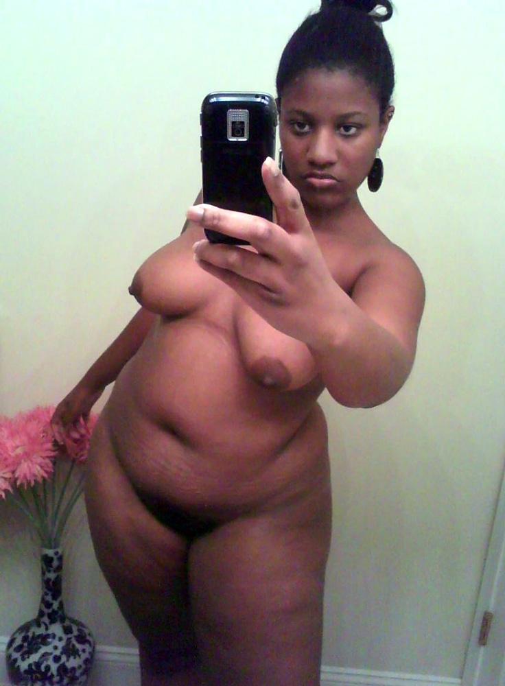 Chubby Ebony Teen Nude